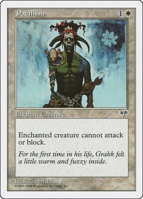 Pacifism card from Anthologies