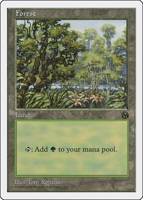 Forest (Arena) card from Anthologies