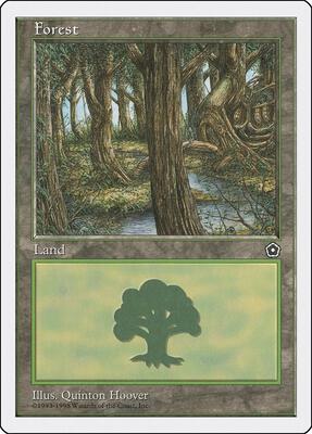 Forest (Portal Second Age) card from Anthologies