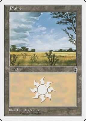 Plains (Portal) card from Anthologies