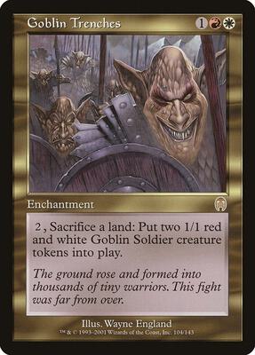 Goblin Trenches card from Apocalypse