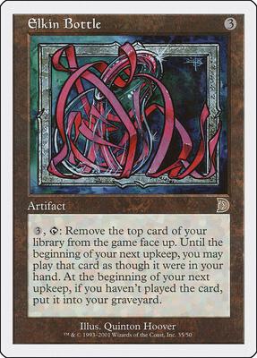 Elkin Bottle card from Deckmasters Garfield vs Finkel