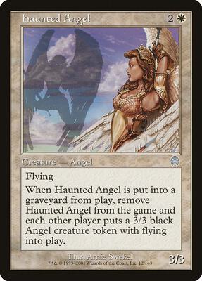 Haunted Angel card from Apocalypse