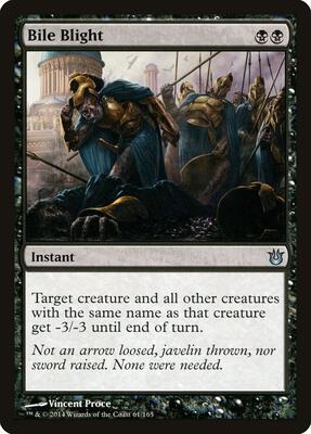 Bile Blight card from Born of the Gods