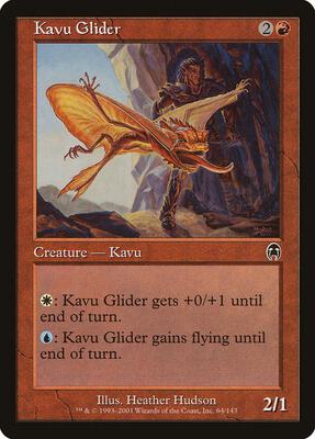 Kavu Glider card from Apocalypse