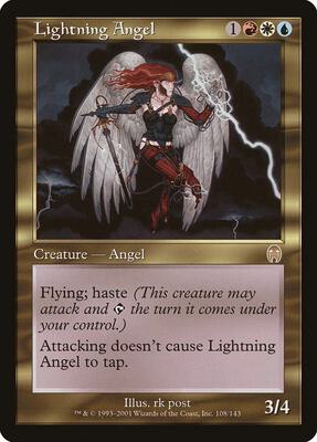 Lightning Angel card from Apocalypse