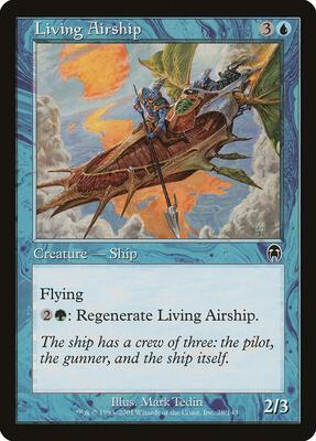 Living Airship card from Apocalypse