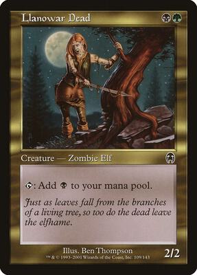 Llanowar Dead card from Apocalypse