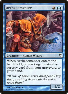 Archaeomancer card from Duel Decks: Jace vs. Vraska