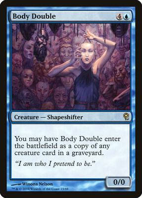 Body Double card from Duel Decks: Jace vs. Vraska