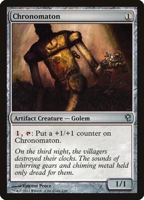 Chronomaton card from Duel Decks: Jace vs. Vraska