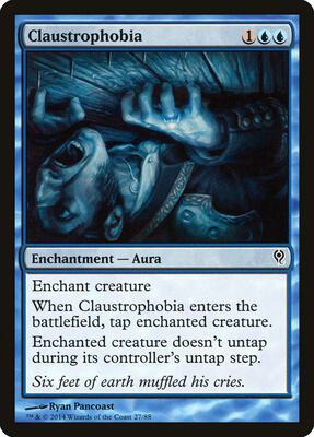 Claustrophobia card from Duel Decks: Jace vs. Vraska