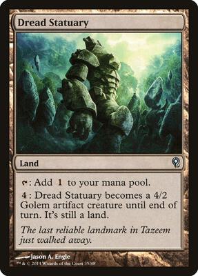 Dread Statuary card from Duel Decks: Jace vs. Vraska