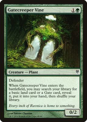 Gatecreeper Vine card from Duel Decks: Jace vs. Vraska