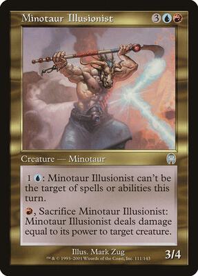 Minotaur Illusionist card from Apocalypse