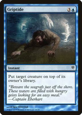 Griptide card from Duel Decks: Jace vs. Vraska