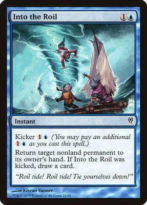 Into the Roil card from Duel Decks: Jace vs. Vraska