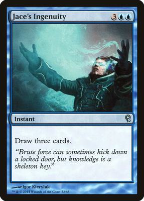 Jace's Ingenuity card from Duel Decks: Jace vs. Vraska