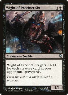 Wight of Precinct Six card from Duel Decks: Jace vs. Vraska