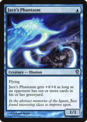 Jace's Phantasm card from Duel Decks: Jace vs. Vraska