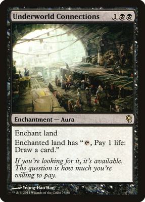 Underworld Connections card from Duel Decks: Jace vs. Vraska