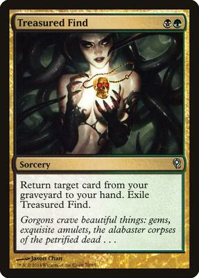 Treasured Find card from Duel Decks: Jace vs. Vraska