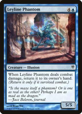 Leyline Phantom card from Duel Decks: Jace vs. Vraska