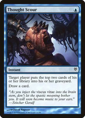 Thought Scour card from Duel Decks: Jace vs. Vraska