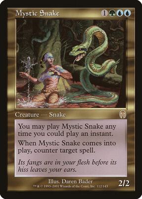 Mystic Snake card from Apocalypse