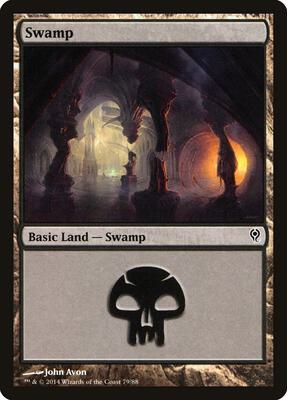 Swamp (79) card from Duel Decks: Jace vs. Vraska