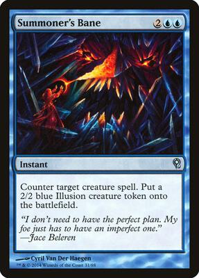 Summoner's Bane card from Duel Decks: Jace vs. Vraska