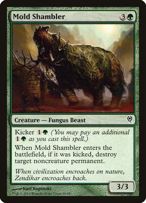 Mold Shambler card from Duel Decks: Jace vs. Vraska
