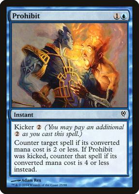 Prohibit card from Duel Decks: Jace vs. Vraska