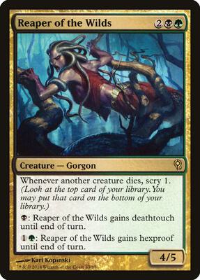 Reaper of the Wilds card from Duel Decks: Jace vs. Vraska
