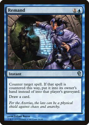 Remand card from Duel Decks: Jace vs. Vraska