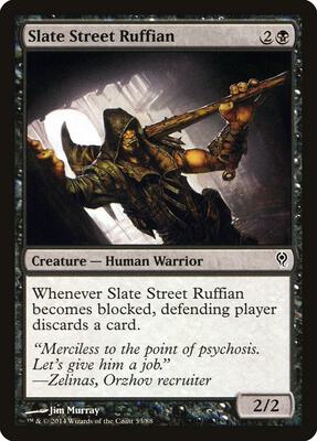 Slate Street Ruffian card from Duel Decks: Jace vs. Vraska