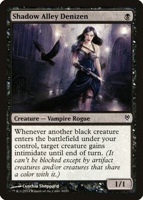 Shadow Alley Denizen card from Duel Decks: Jace vs. Vraska