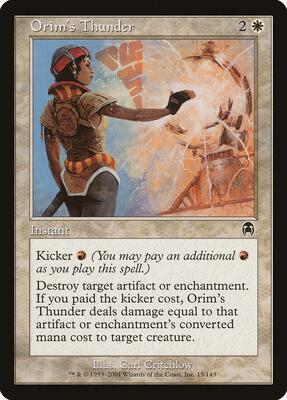 Orim's Thunder card from Apocalypse