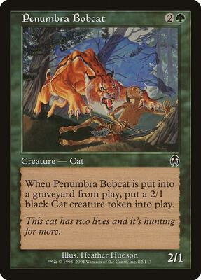 Penumbra Bobcat card from Apocalypse