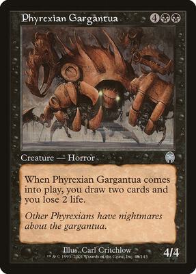 Phyrexian Gargantua card from Apocalypse