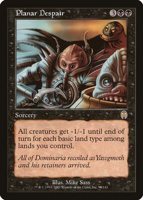 Planar Despair card from Apocalypse
