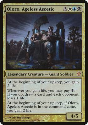 Oloro, Ageless Ascetic (Commander 2013) card from Oversize Cards
