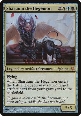 Sharuum the Hegemon (Commander 2013) card from Oversize Cards