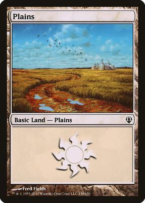 Plains (138) card from Archenemy