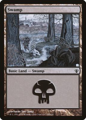 Swamp (142) card from Archenemy