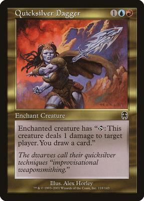 Quicksilver Dagger card from Apocalypse
