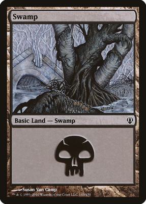 Swamp (143) card from Archenemy