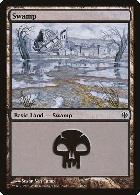Swamp (144) card from Archenemy