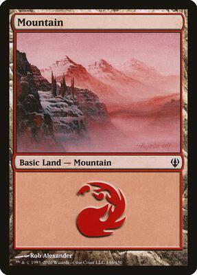 Mountain (146) card from Archenemy