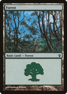 Forest (149) card from Archenemy